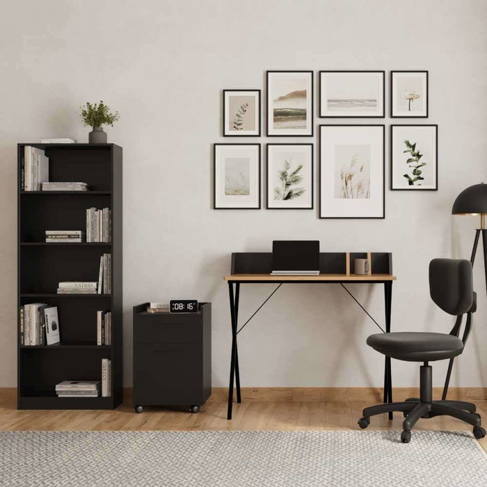 Hanah Home Armario Multiusos Gks-920-Ee-1 Negro